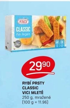 Rybí prsty mražené Vici