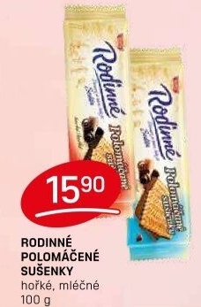 Sušenky Rodinné polomáčené Sedita