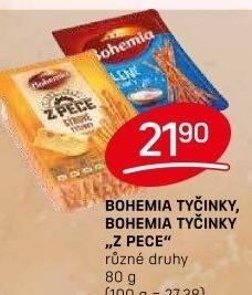 Tyčinky Z pece Bohemia Chips
