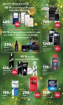 akční leták ROSSMANN drogerie 18.12.2024-2.1.2025