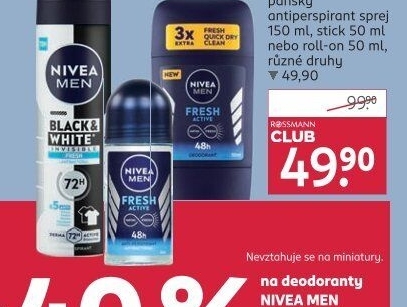 Deodorant sprej Nivea