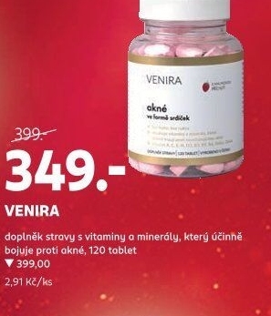 Doplněk stravy na akné Venira