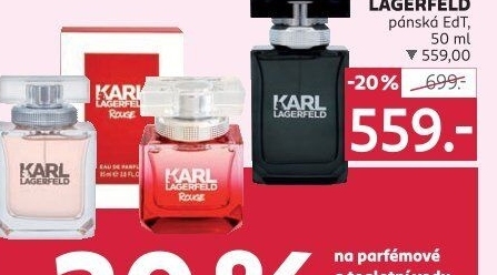 Toaletní voda pánská Karl Lagerfeld