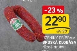 Brdská klobása Maso Příbram