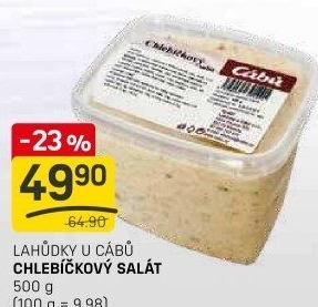 Chlebíčkový salát Cábů
