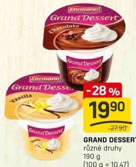 Dezert Grand Dessert Ehrmann