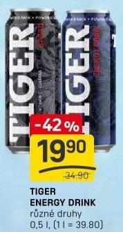 Energetický nápoj Tiger