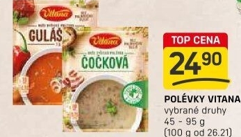 Instantní polévky Vitana