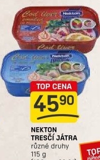 Játra tresčí Nekton