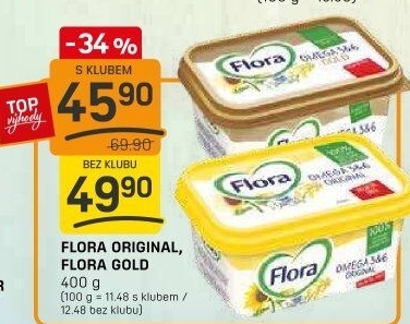 Margarín Gold Flora