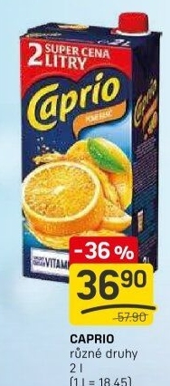 Nápoj Caprio