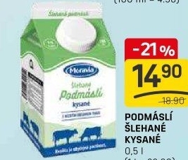 Nápoj podmáslí šlehané kysané Moravia