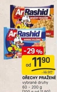 Ořechy pražené Ar Rashid