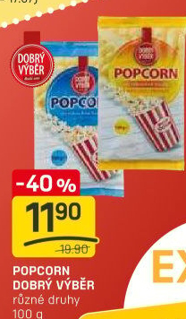 Popcorn Dobrý Výběr