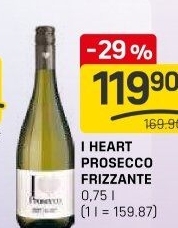Prosecco Frizzante I Heart
