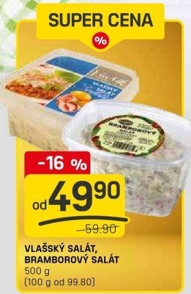 Saláty Lahůdky Vavřík