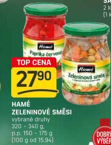 Směs zeleninová Hamé