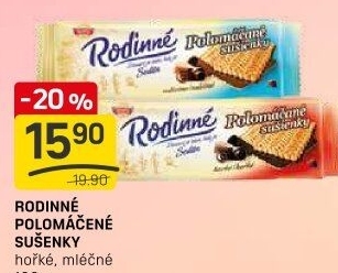 Sušenky Rodinné polomáčené Sedita