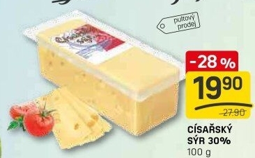 Sýr Císářský 30% Madeta