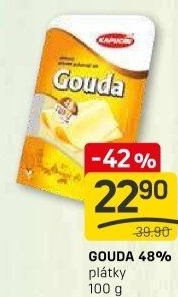 Sýr Gouda 48% Kapucín