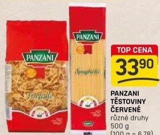 Těstoviny Panzani