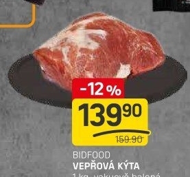 Vepřová kýta bez kosti Bidfood