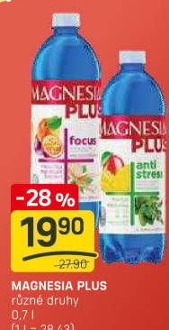 Voda ochucená plus Magnesia