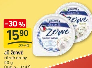 Žervé Jihočeské Madeta