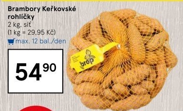 Brambory Keřkovský rohlíček
