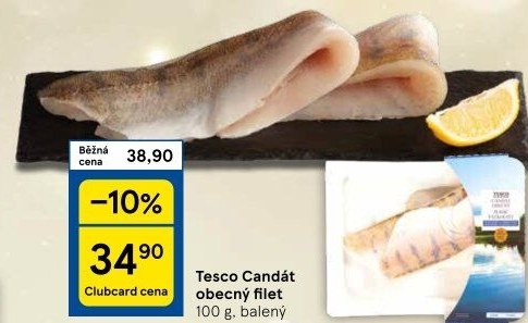Candát obecný filety Tesco