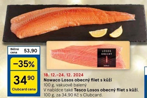 Losos filety Nowaco