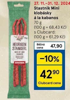 Mini klobásy Stastnik