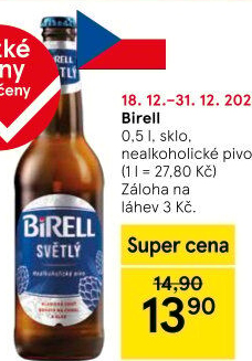 Nealkoholické pivo Birell