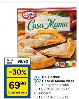 Pizza mražená Casa di Mama Dr. Oetker