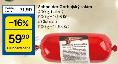 Salám Gothaj Schneider