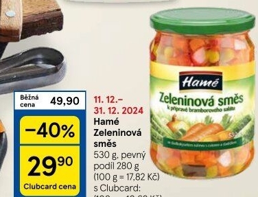 Směs do bramborového salátu Hamé