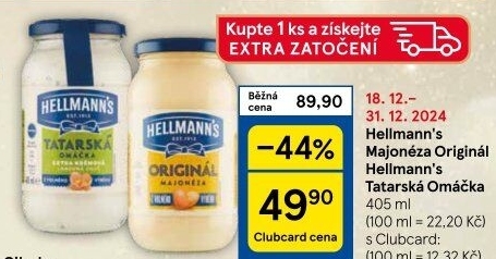 Tatarská omáčka Hellmann'