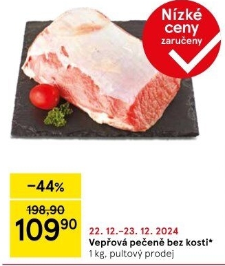 Vepřová pečeně bez kosti