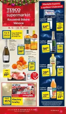 akční leták Tesco 18.12.2024-24.12.2024