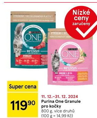 Granule pro kočky One Purina