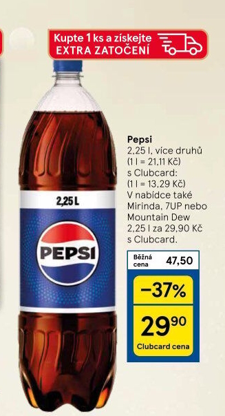 Limonáda Pepsi