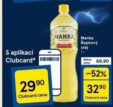 Řepkový olej Manka Fabio
