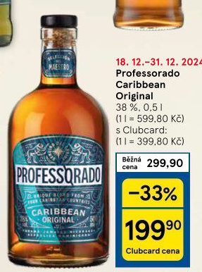 Rum Caribbean Original Professorado