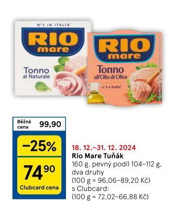 Tuňák Rio Mare