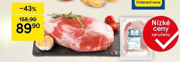 Vepřová kýta bez kosti Tesco