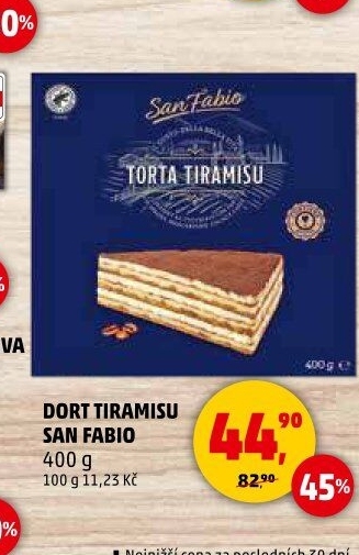 Dezert Tiramisu San Fabio