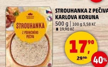 Strouhanka Karlova Koruna