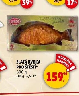 Šunka nejvyšší jakosti zlatá rybka LE&amp