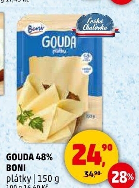 Sýr Gouda 48% Boni
