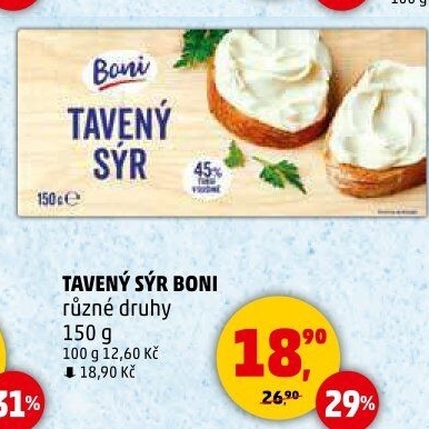 Sýr tavený Boni
